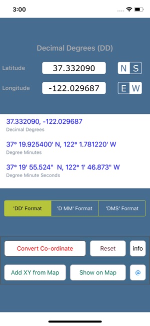 Coordinate Converter DD DMS(圖1)-速報App