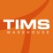 TIMS Warehouse is a suite of mobile warehouse management apps for recording, updating, and processing inventory products that move throughout the warehouse