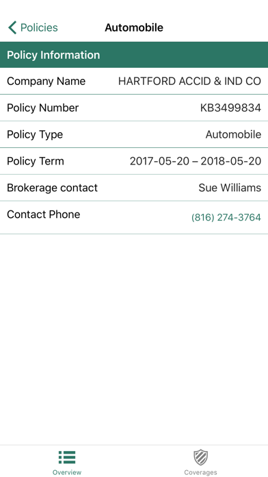 Thompson Insurance Online screenshot 2