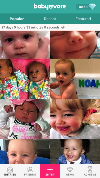 BabyVote: Cutest Baby Contest