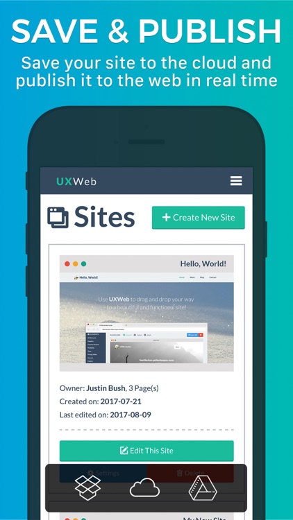 UXWeb™ Website Builder screenshot-3