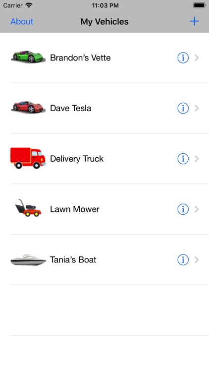 Oil Change - Track any vehicle