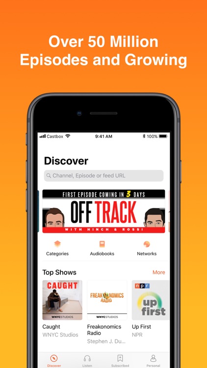 Castbox - The Podcast App screenshot-0