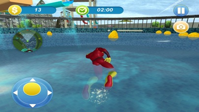 Water Slide Superhero Game screenshot 2