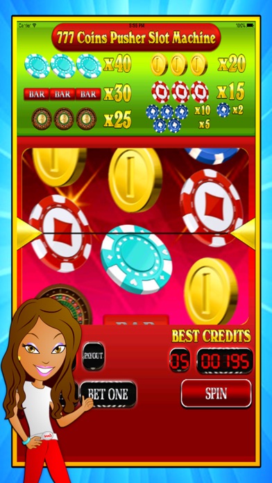 777 Coins Pusher Slot Machine screenshot 4