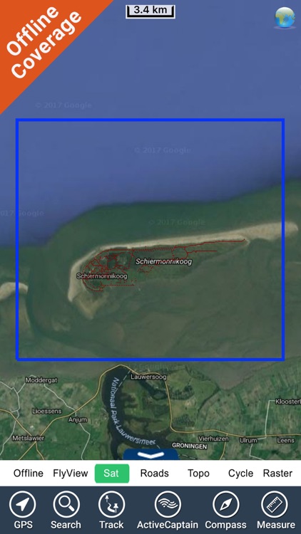 Schiermonnikoog NP GPS and outdoor map with guide screenshot-4