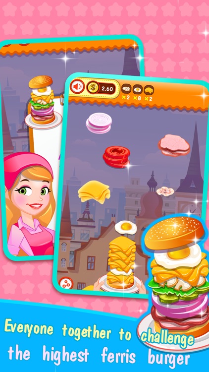 Burger Tower - Build & Match & Cooking Games