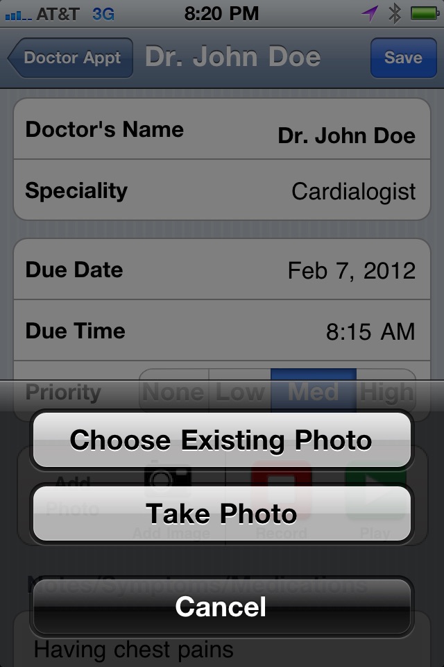 Doctors Appointment Reminder screenshot 4