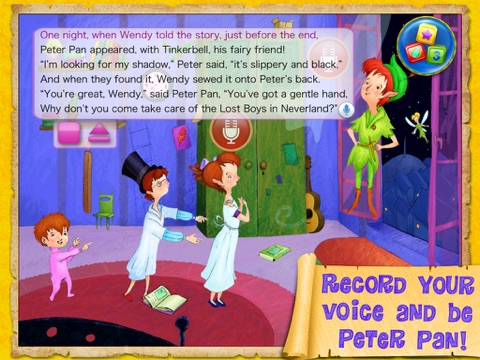 Peter Pan Adventure Book - náhled