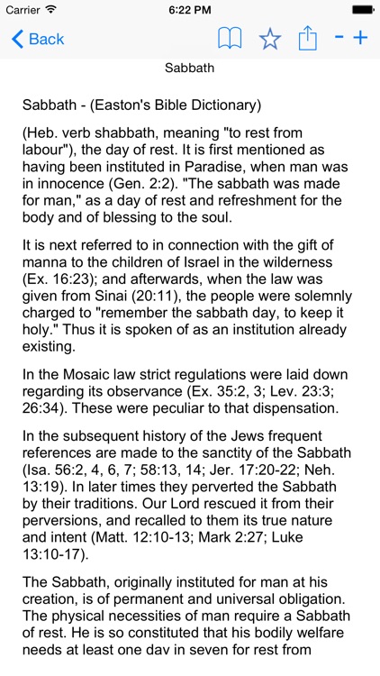 Bible Dictionary and Glossary