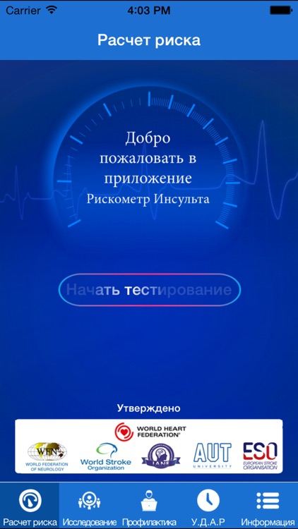 Рискометр Инсульта Lite