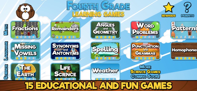 Fourth Grade Learning Games SE(圖1)-速報App