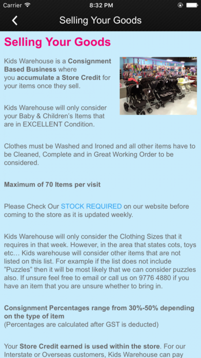 Kids Warehouse screenshot 2