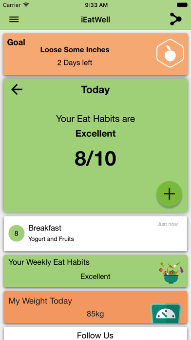 How to cancel & delete IEatWell:Healthy Eating Diary from iphone & ipad 3