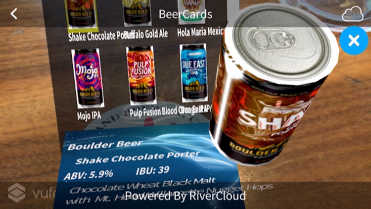 AR Beer Card