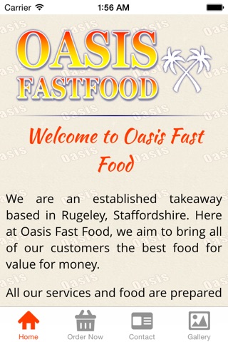 Oasis Fast Food Rugeley screenshot 2