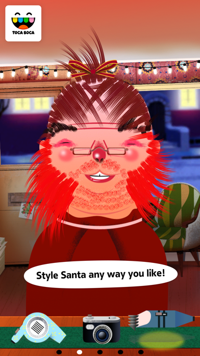 Toca Hair Salon - Christmas Gift Screenshot 3