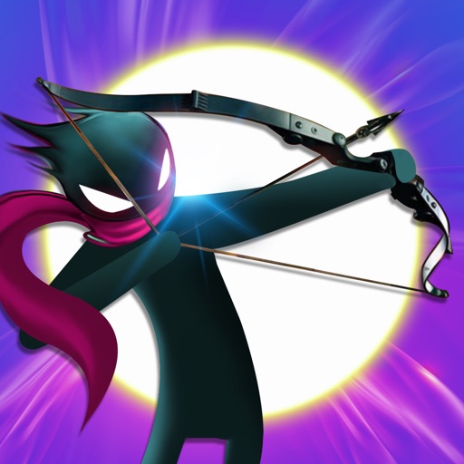 The Stickman Archers - shooting games Icon