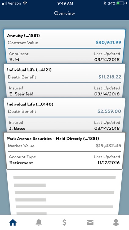 GUARDIAN® Accounts & Policies
