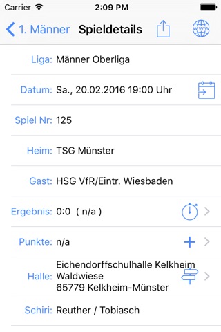 HSG VfR/Eintracht Wiesbaden screenshot 3
