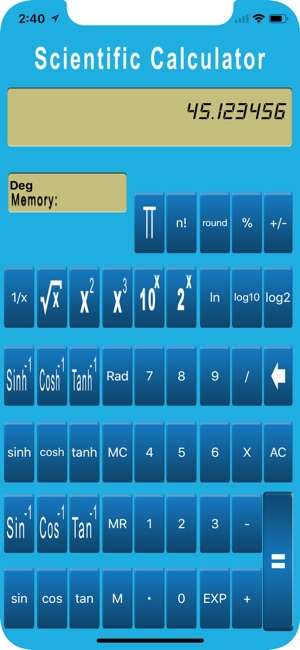 Scientific Calculator Easy