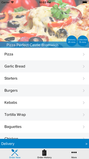 Pizza Perfect Castle Bromwich(圖2)-速報App