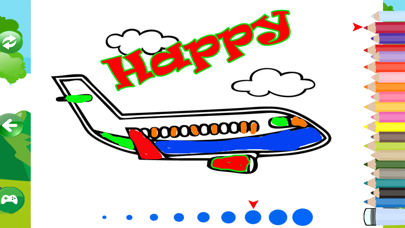 How to cancel & delete Happy Coloring of Plane Game from iphone & ipad 2