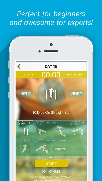 Calisthenics Challenge Trainer - Fitness Workout