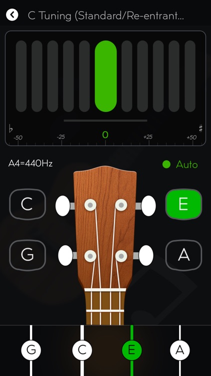 Tunefor Ukulele tuner & chords screenshot-0