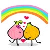 Love Story of Onions Sticker