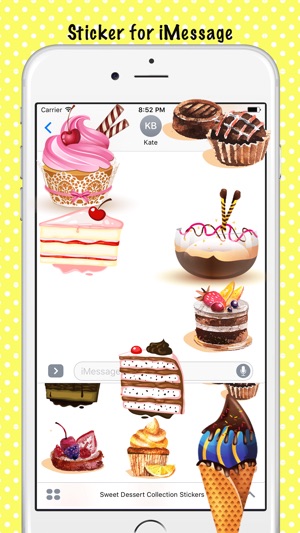 Sweet Dessert Collection Stickers(圖3)-速報App