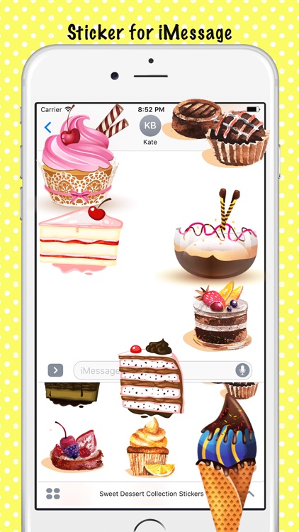Sweet Dessert Collection Stickers