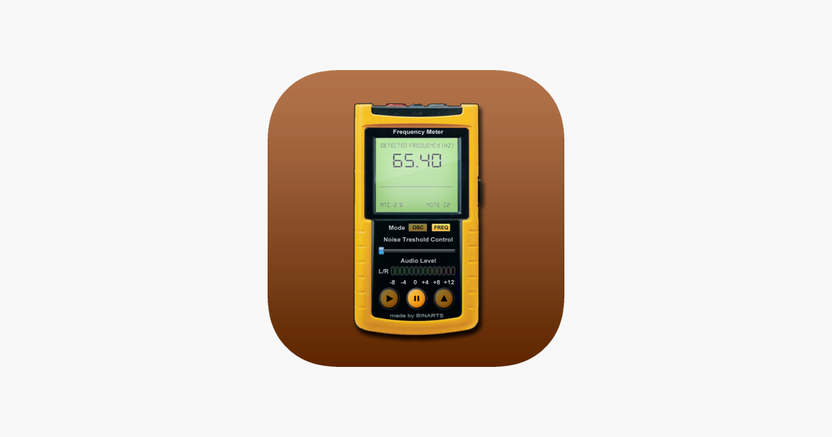 Frequency Meter PRO on the App