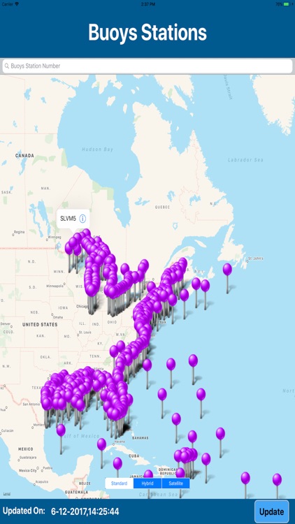 Buoys Stations Data (NOAA)