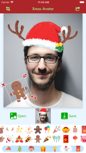 Xmas Avatar: Add Santa Hat(圖2)-速報App