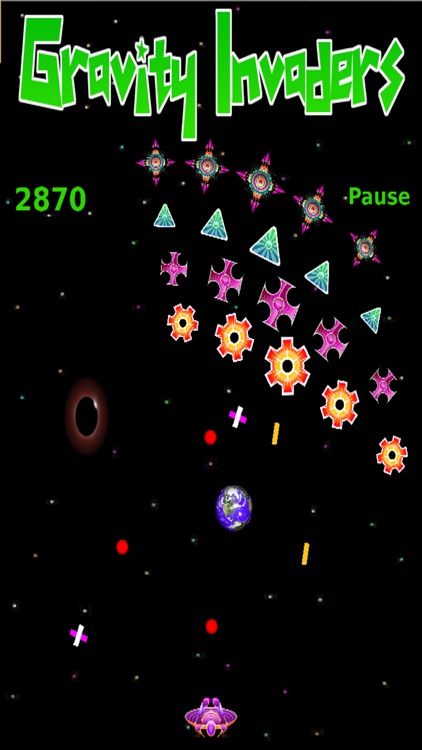 Gravity Invaders in Space Pro screenshot-3