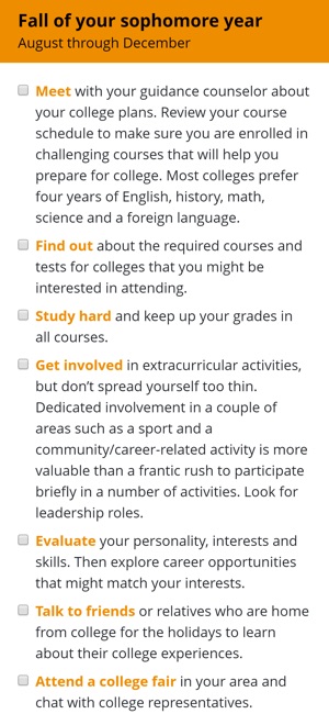 College Checklist(圖3)-速報App