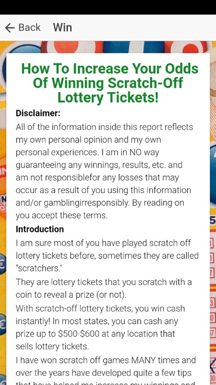 How To Win Lotto & Lotto Tips