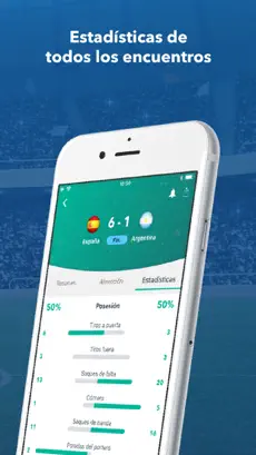 Screenshot 4 Marcadores: Resultados Fútbol iphone