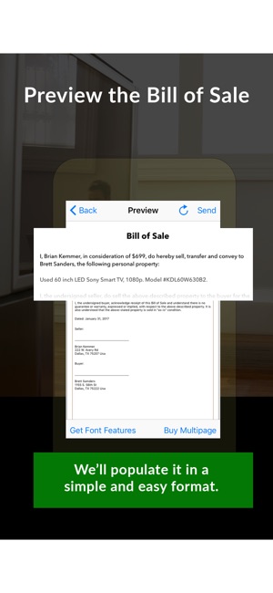 Bill of Sale NOW! Lite(圖3)-速報App