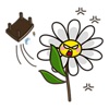 Angry Flower Emoji Sticker