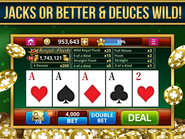 Play Video Poker Online For Real Money