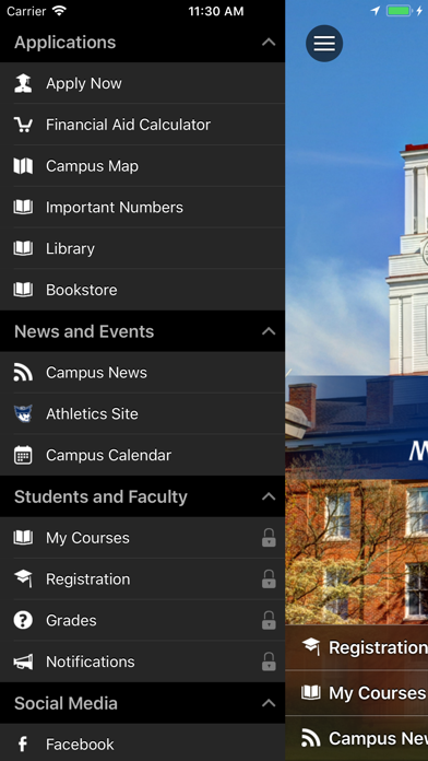 Marietta College App screenshot 2