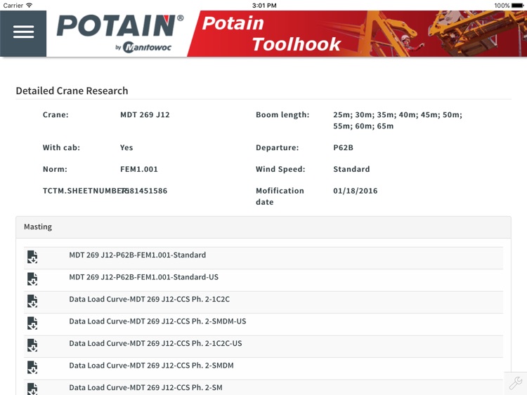 Potain Toolhook screenshot-3
