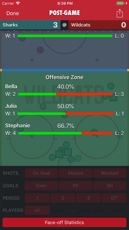 Goaliath Hockey Stats Tracker screenshot-9