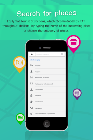 Thailand Tourism Map screenshot 4