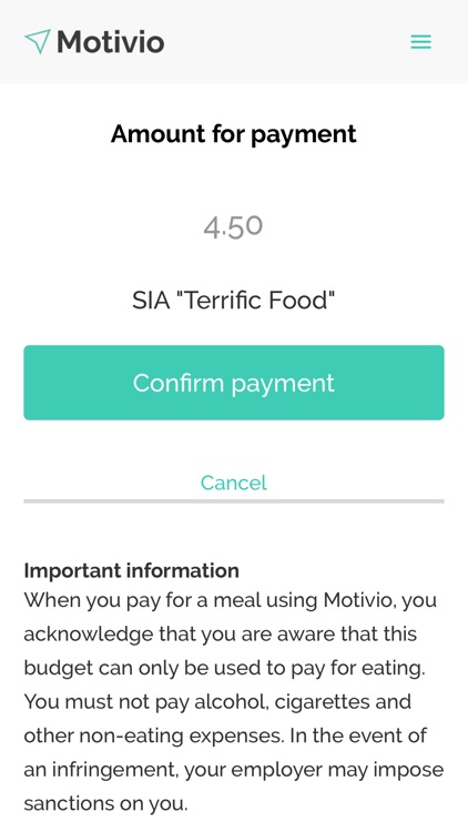 Motivio Meals screenshot-4