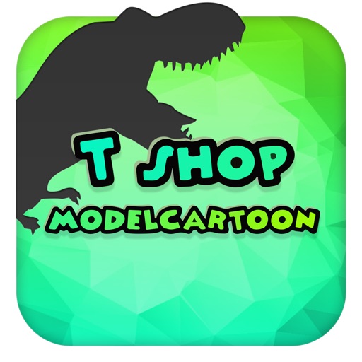 T SHOP MODEL CARTOON