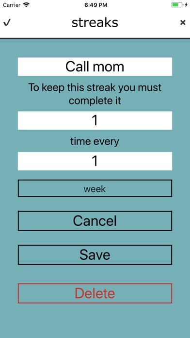 streaks - good habit builder screenshot 3