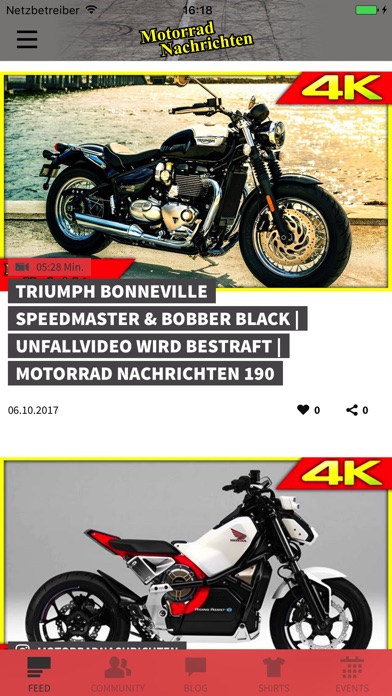 Motorrad Nachrichten screenshot 2